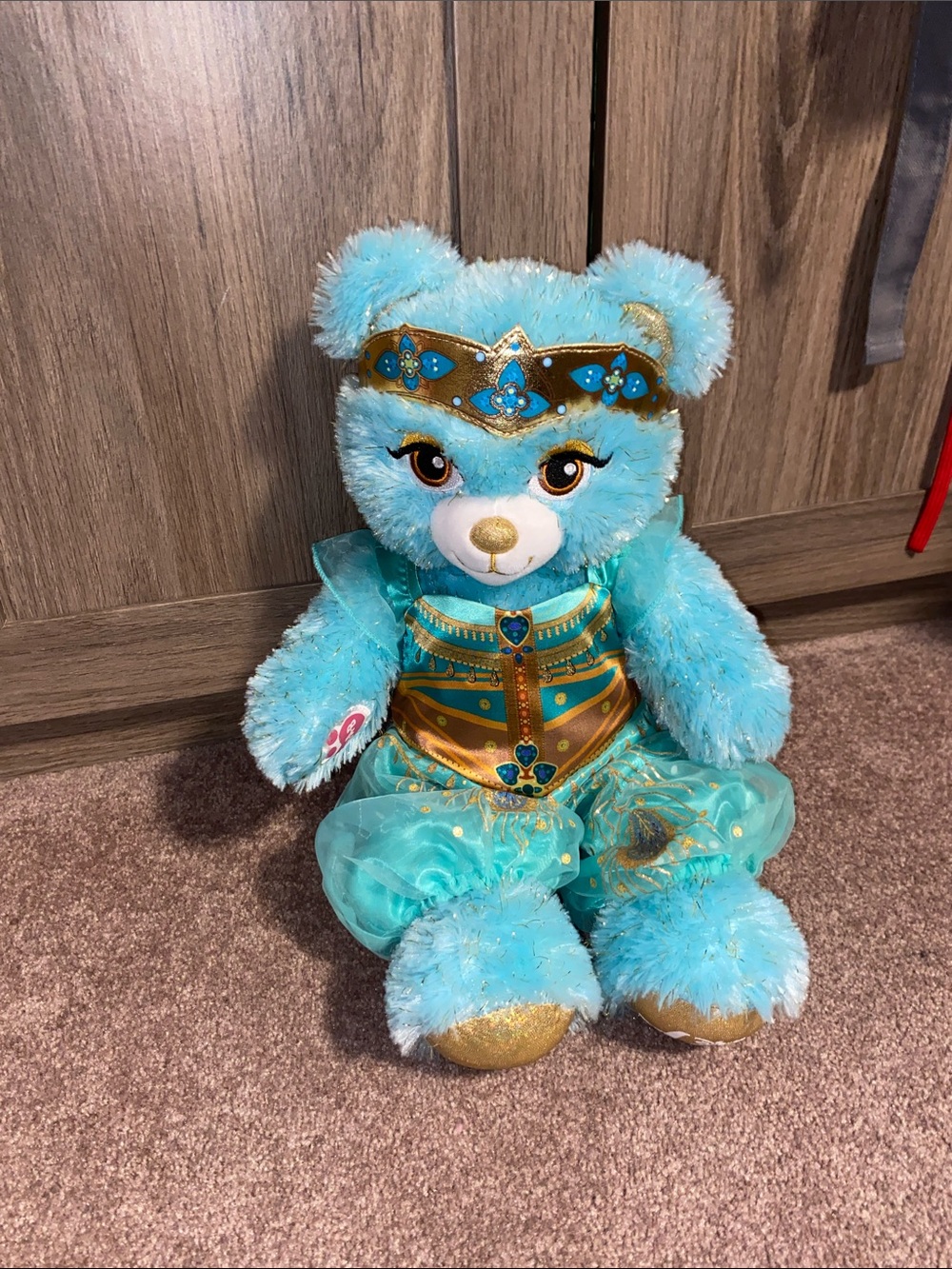 Disney Jasmine Inspired Bear in Outfit - Build a bear